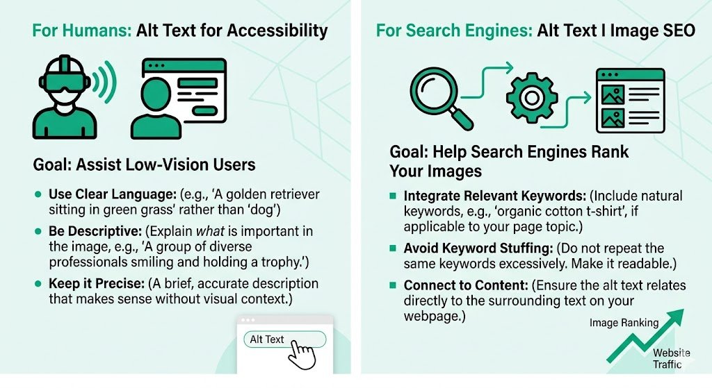 Alt Text for Accessibility and SEO in SBI