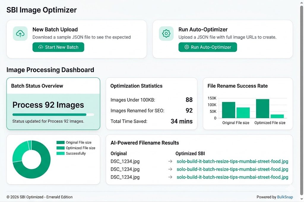 Batch Resize and Rename Images for SBI