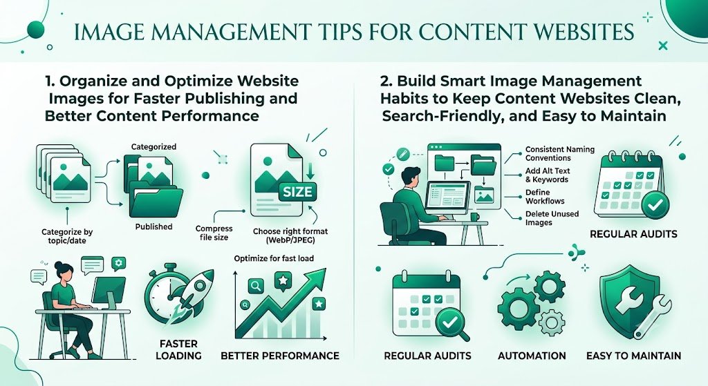 Image Management Tips for Content Websites