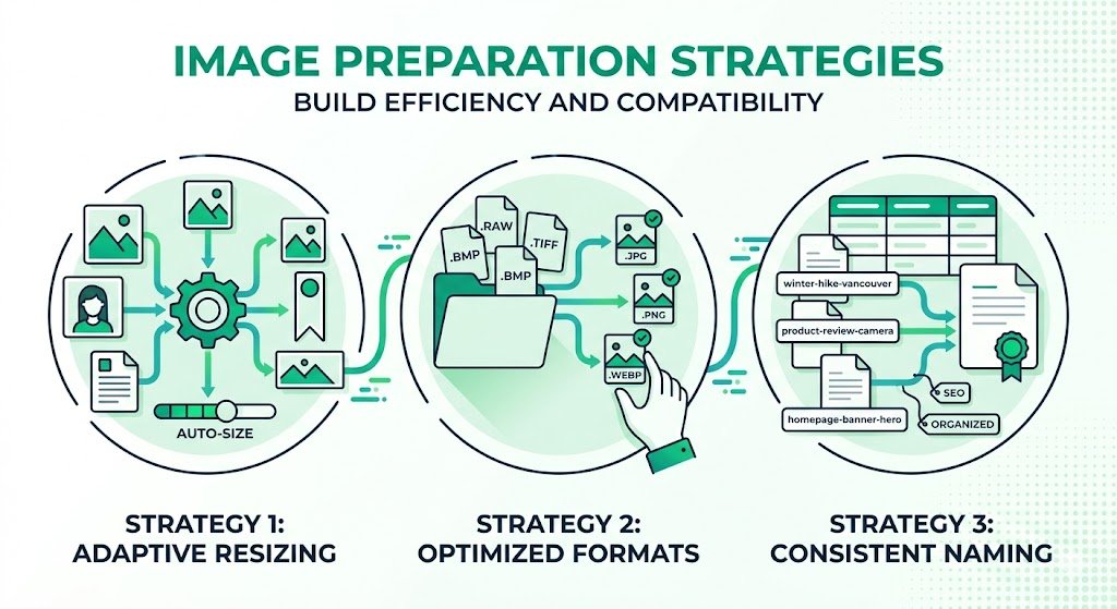 Image Preparation Strategies for Platform Changes